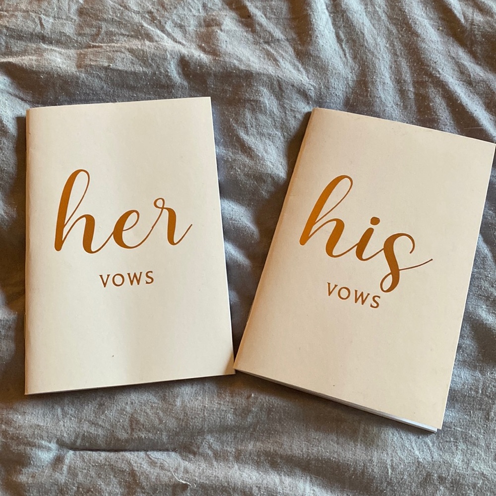 His and Her Vow Books